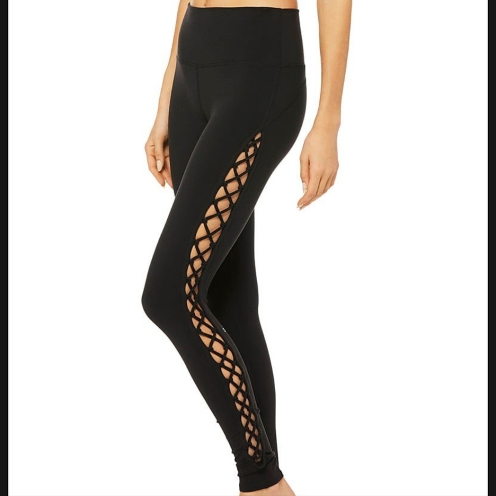 Side lace alo legging xs